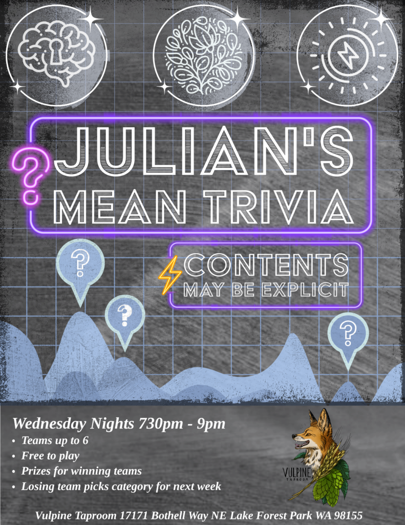 Julian's Mean Trivia